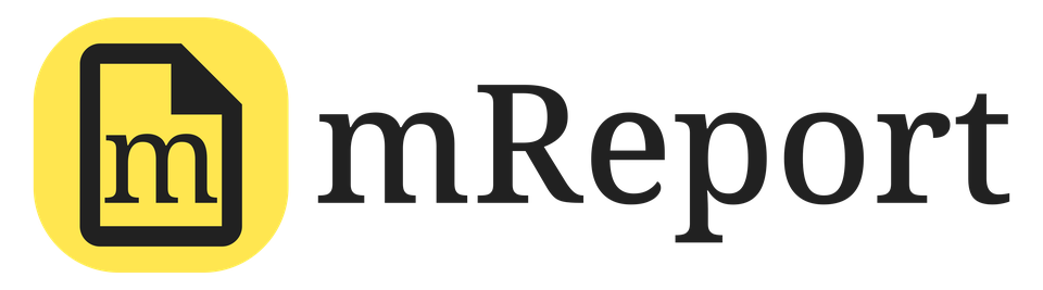 mReport logo